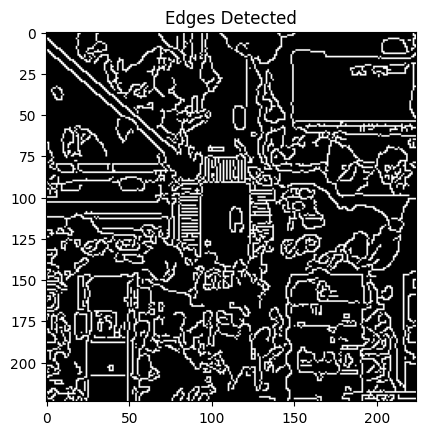 Edge Detection on Intersection